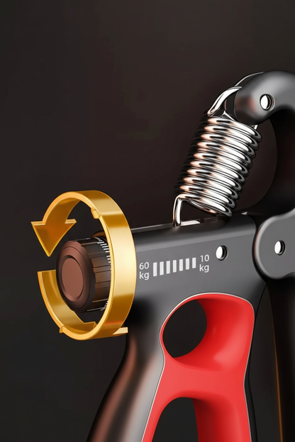 Hand grip resistance adjustment detail